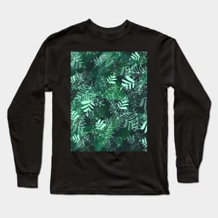 Leaf pattern Long Sleeve T-Shirt